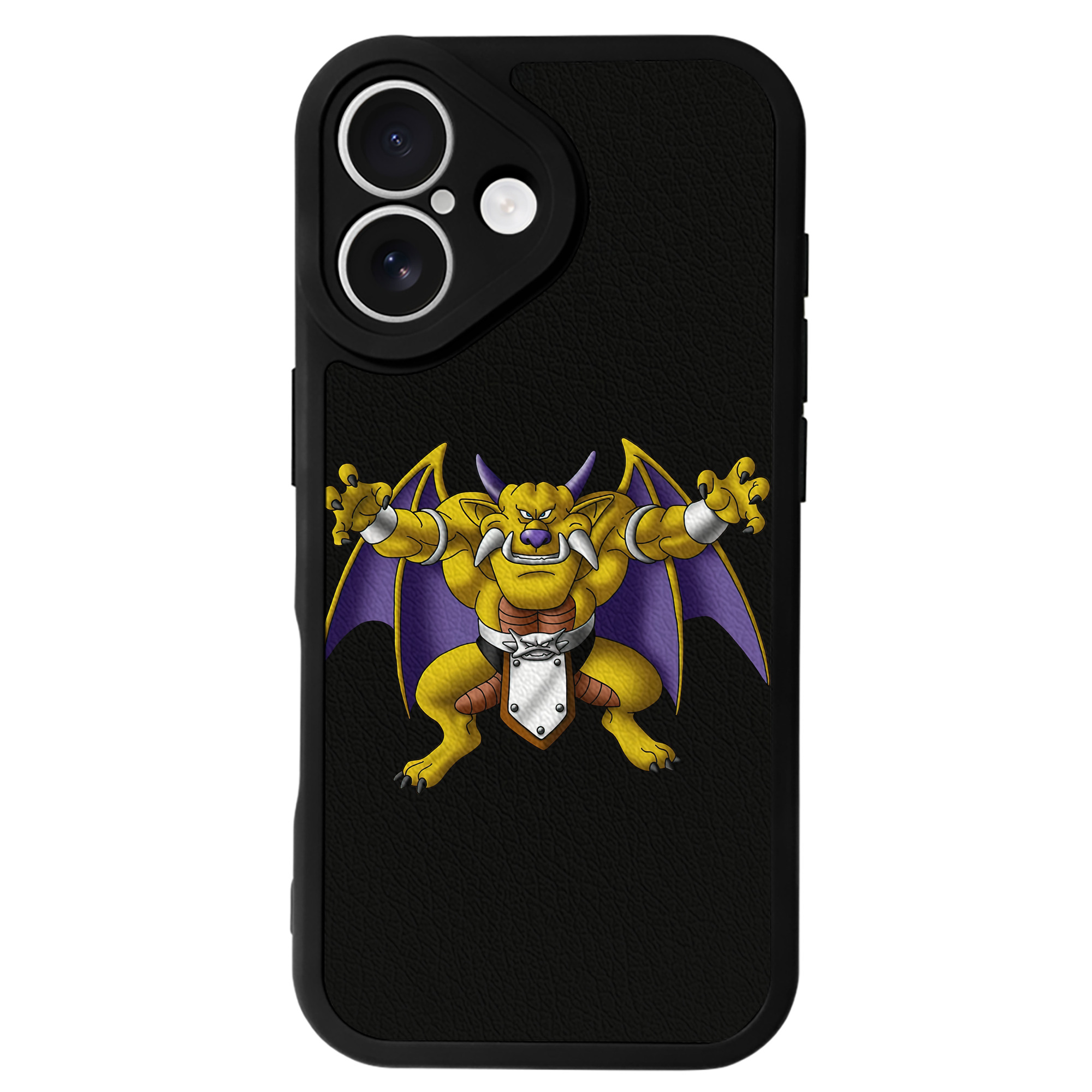 （画像用） ドラゴンクエスト Doragon Kuesuto Dragon Quest 【iPhone 16シリーズ対応】シリコンスマホケース（レザー調） 材質：シリコン